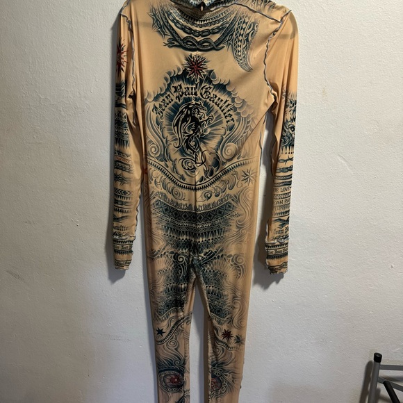 JEAN PAUL GAULTIER
Tattoo Collection mesh jumpsuit - Picture 11 of 12